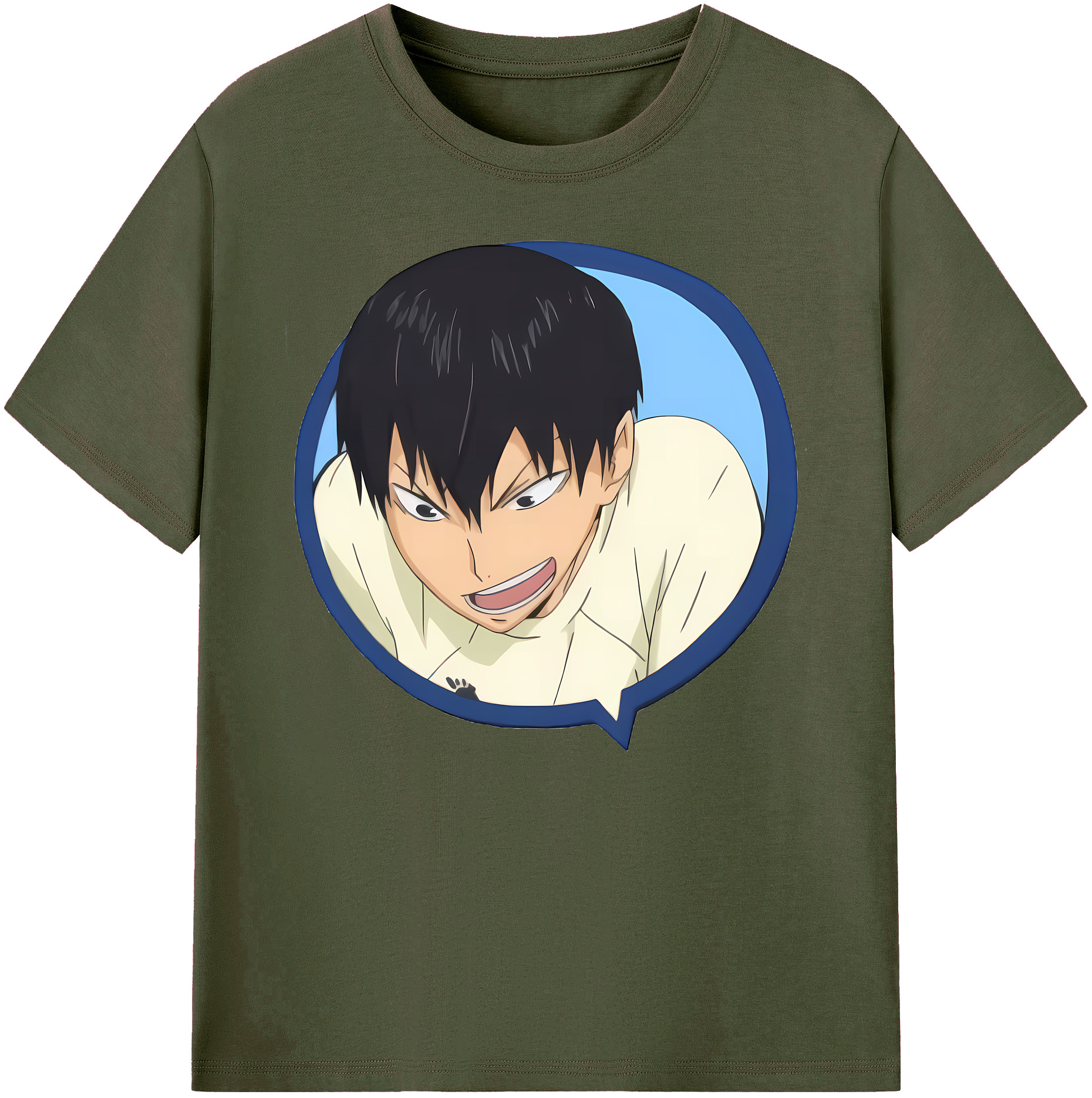 （画像用） ハイキュー!! Haikyu!! 綿100％ メンズ半袖Tシャツ｜肌触りやわらか＆通気性